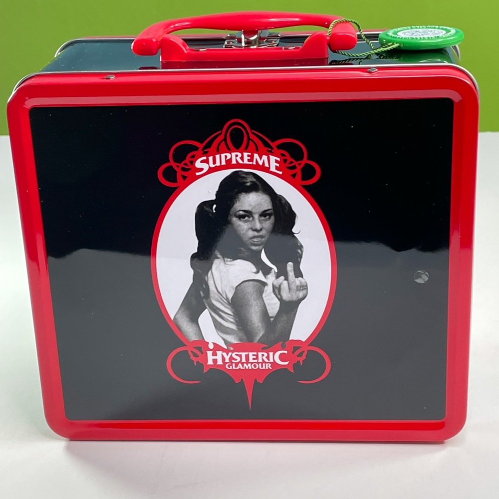 Supreme Hysteric Glamour Red & Black Lunchbox with Thermos